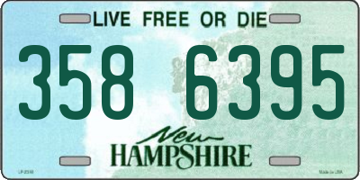 NH license plate 3586395
