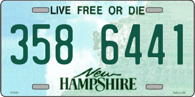 NH license plate 3586441