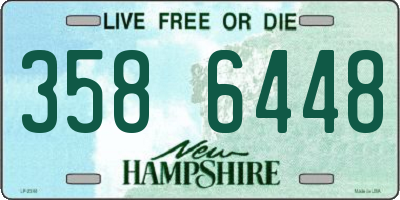 NH license plate 3586448