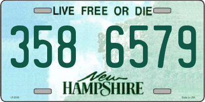 NH license plate 3586579