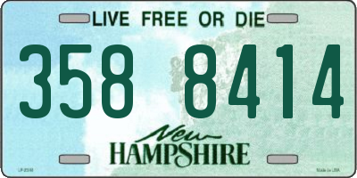 NH license plate 3588414
