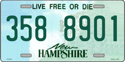 NH license plate 3588901