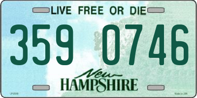 NH license plate 3590746