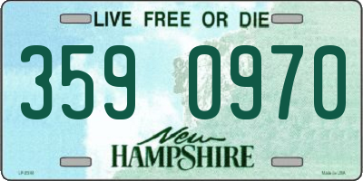 NH license plate 3590970
