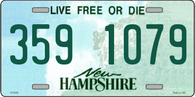 NH license plate 3591079