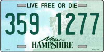 NH license plate 3591277