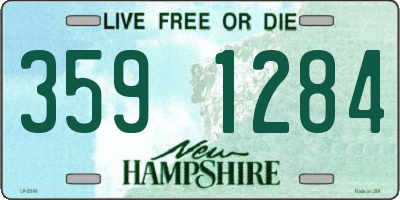 NH license plate 3591284