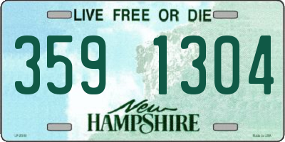 NH license plate 3591304