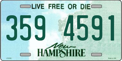NH license plate 3594591