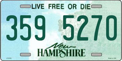 NH license plate 3595270