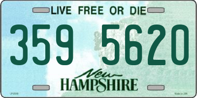 NH license plate 3595620