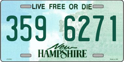 NH license plate 3596271