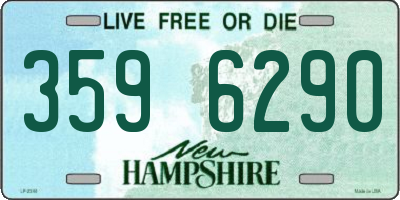 NH license plate 3596290