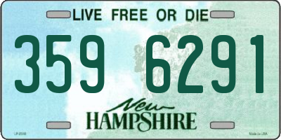 NH license plate 3596291