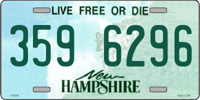 NH license plate 3596296