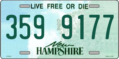 NH license plate 3599177