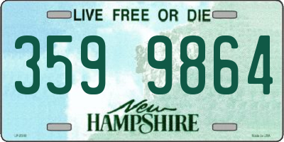 NH license plate 3599864