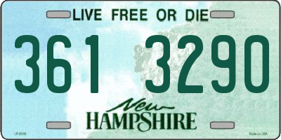NH license plate 3613290