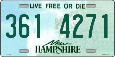 NH license plate 3614271