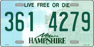 NH license plate 3614279