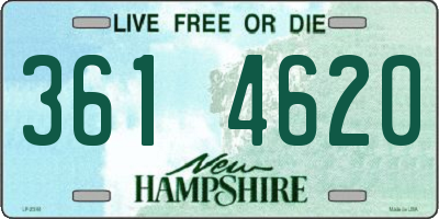 NH license plate 3614620