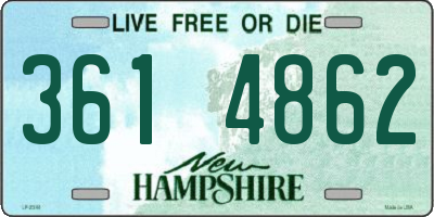 NH license plate 3614862