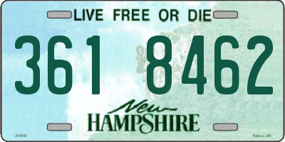 NH license plate 3618462