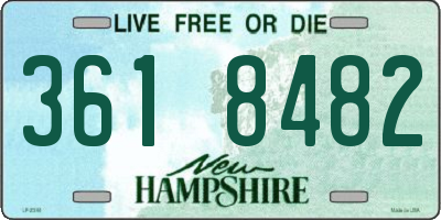 NH license plate 3618482