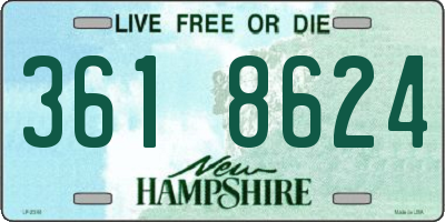 NH license plate 3618624