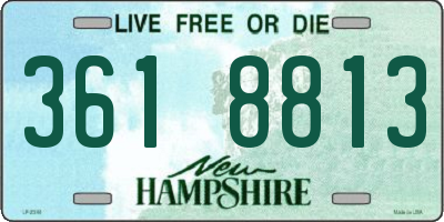 NH license plate 3618813