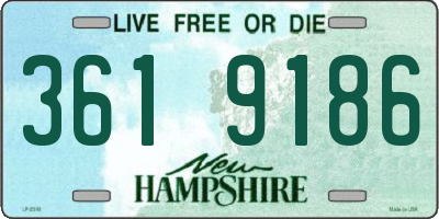 NH license plate 3619186
