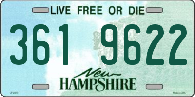 NH license plate 3619622