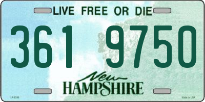 NH license plate 3619750