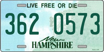 NH license plate 3620573
