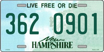 NH license plate 3620901