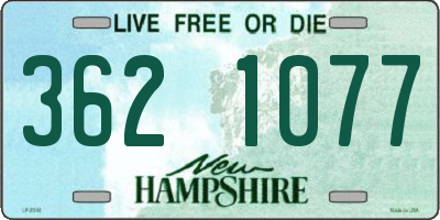 NH license plate 3621077