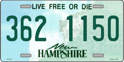 NH license plate 3621150