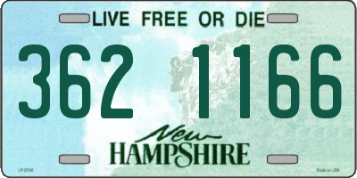 NH license plate 3621166