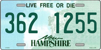 NH license plate 3621255