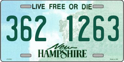 NH license plate 3621263