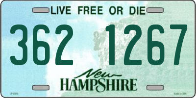 NH license plate 3621267