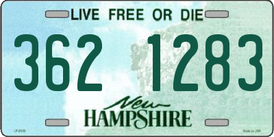 NH license plate 3621283