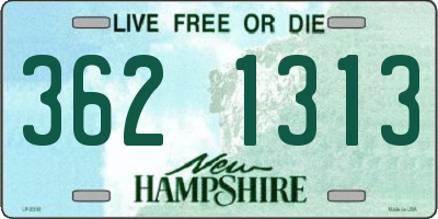 NH license plate 3621313