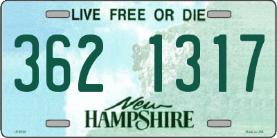 NH license plate 3621317