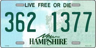 NH license plate 3621377