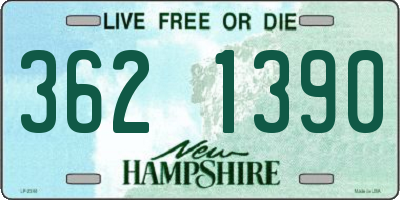 NH license plate 3621390