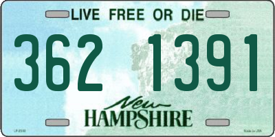 NH license plate 3621391