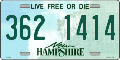 NH license plate 3621414