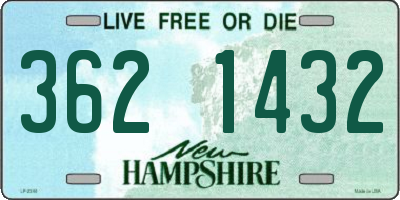 NH license plate 3621432