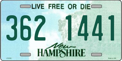 NH license plate 3621441